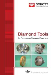 Diamond Tools for Processing Glass and Ceramics - Schott ...