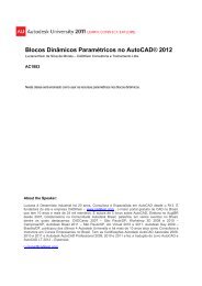 Blocos DinÃ¢micos ParamÃ©tricos no AutoCADÂ® 2012 - Autodesk