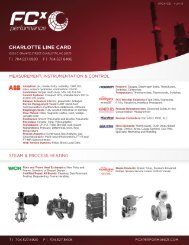 Charlotte Line Card - FCX Performance