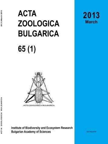 ZOOLOGICA BULGARICA