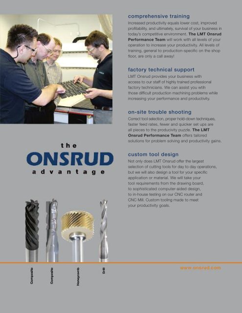 Milling and Drilling Tools for Composite and Honeycomb Materials