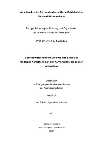 PDF Volltext - Universität Hohenheim