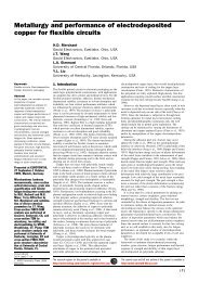 Metallurgy and performance of electrodeposited