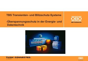 TBS Transienten- und Blitzschutz-Systeme -Überspannungsschutz ...