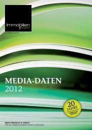 MEDIA-DATEN 2012 - Immobilien Magazin