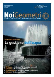 La gestione dell’acqua