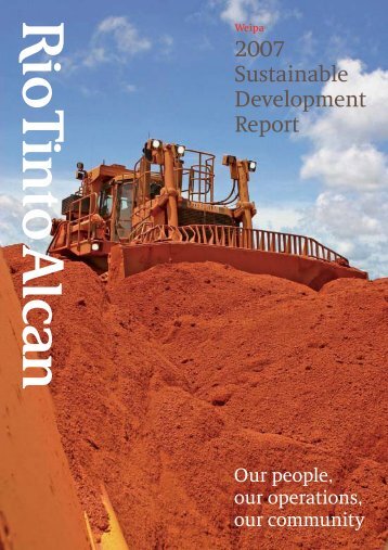 2007 Sustainable Development Report