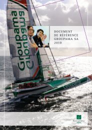 DOCUMENT DE RÉFÉRENCE GROUPAMA SA 2010