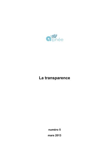 La Transparence
