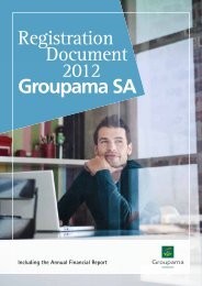 Registration Document 2012 Groupama SA