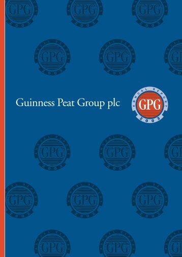 GPG Report & Accounts 2003 - Guinness Peat Group plc