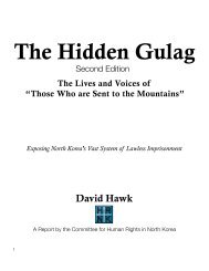 The Hidden Gulag - US Committee for Human Rights in North Korea