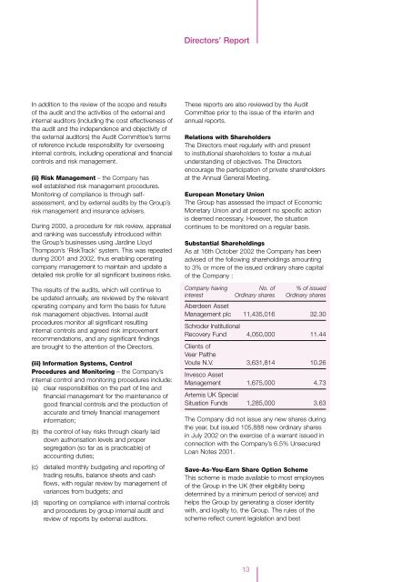 2002 Report And Accounts - Guinness Peat Group plc