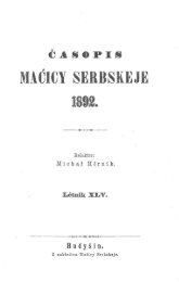 MAĆICY SERBSKEJE 1892