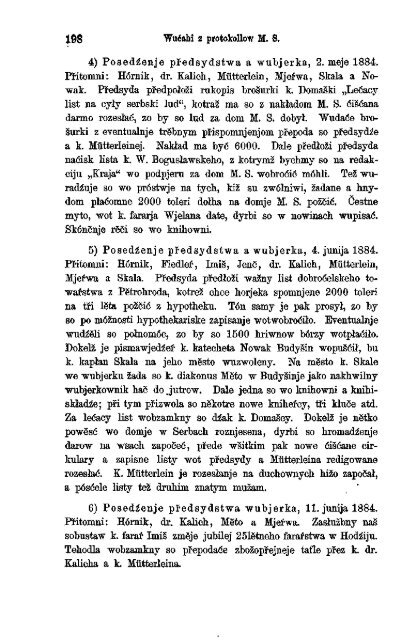 Äasopis MaÄicy Serbskeje 1885