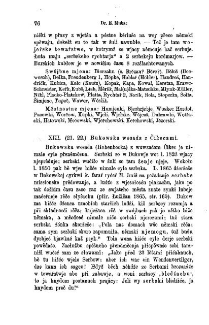 Äasopis MaÄicy Serbskeje 1885