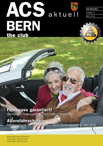 Rennlizenz erwerben - ACS Automobil-Club der Schweiz