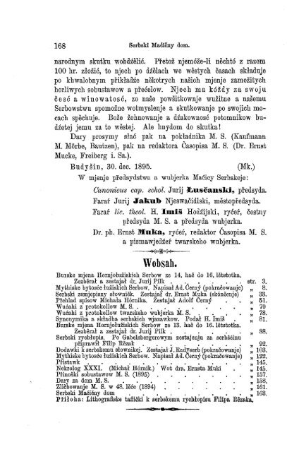 MAĆICY SERBSKEJE 1895