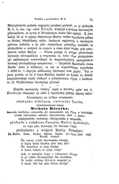 MAĆICY SERBSKEJE 1895