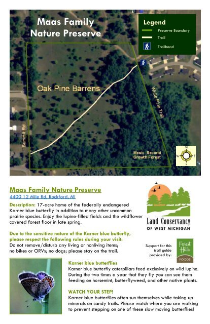 Maas Map 6-2011 - Land Conservancy of West Michigan