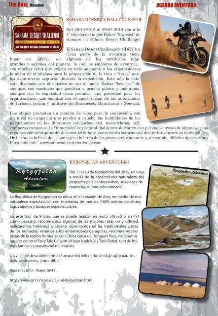 The Ruta Magazine nº 6 Julio 2015