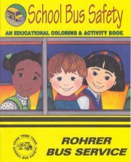 School Bus Safety Coloring Book (pdf)
