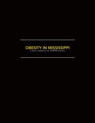 OBESITY IN MISSISSIPPI