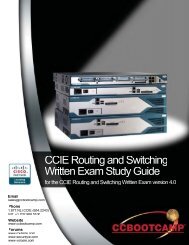 CCIE Routing and Switching Written Exam Study Guide - CCBootcamp