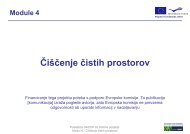 Module 4 Čiščenje čistih prostorov - Hygiene for Cleaners