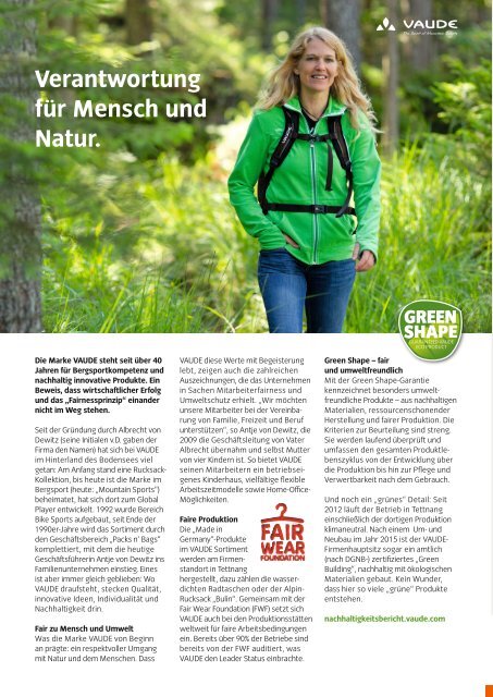 VAUDE Trans Schwarzwald 2015: Technischer Leitfaden / Technical Guide