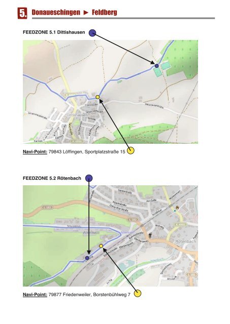 VAUDE Trans Schwarzwald 2015: Technischer Leitfaden / Technical Guide