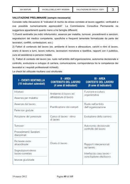 SEDE LEGALE: VIA DEI SERVI, 21 41121 MODENA - A. Venturi