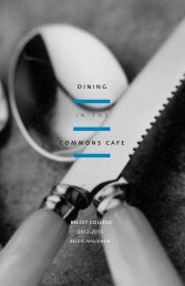 DINING COMMONS CAFE