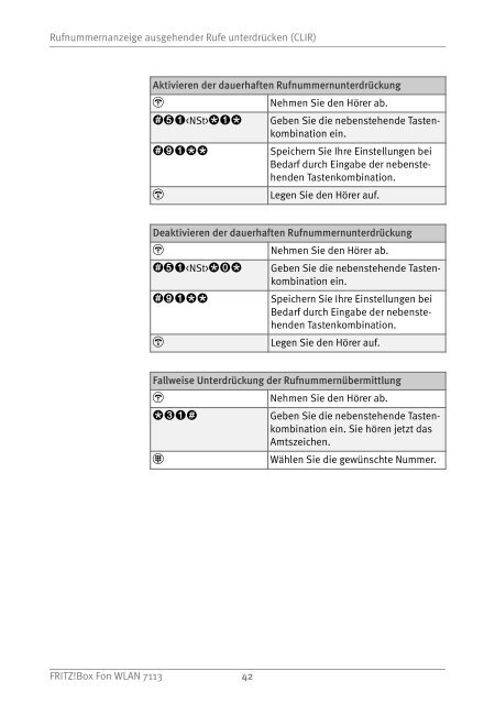 Handbuch FRITZ!Box Fon WLAN 7113 - AVM