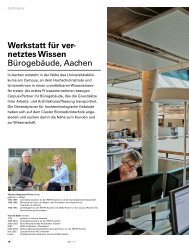 C+P Werkstatt in der DBZ – Deutsche BauZeitschrift Architektur ...