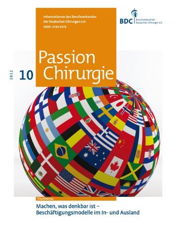 Passion Chirurgie 10_2012 - Machen, was denkbar ist.pdf - BDC