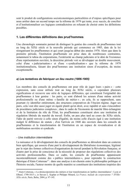 Les conseils de prud’hommes entre défense syndicale et action publique