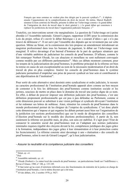 Les conseils de prud’hommes entre défense syndicale et action publique