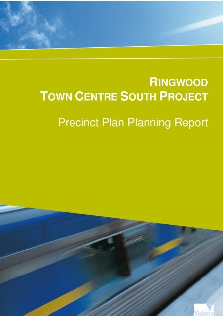 RINGWOOD TOWN CENTRE SOUTH PROJECT