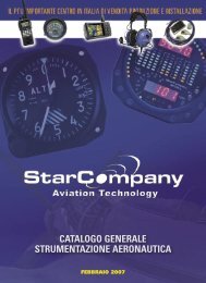 CATALOGO GENERALE STRUMENTAZIONE AERONAUTICA