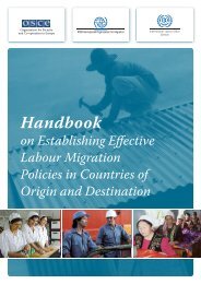 Handbook on Establishing Effective Labour Migration ... - OSCE