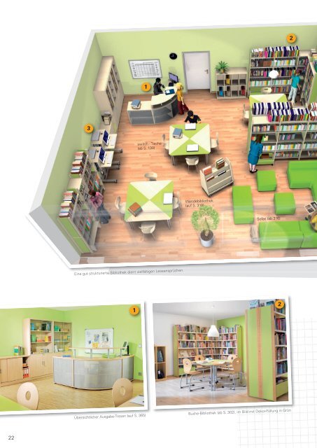 Die Bibliothek 1 - project Schul