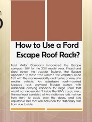 How to Use a Ford .pdf