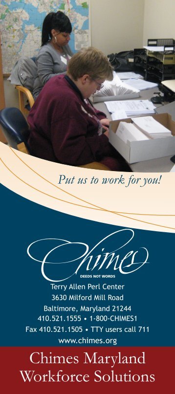 Chimes Maryland Workforce Solutions