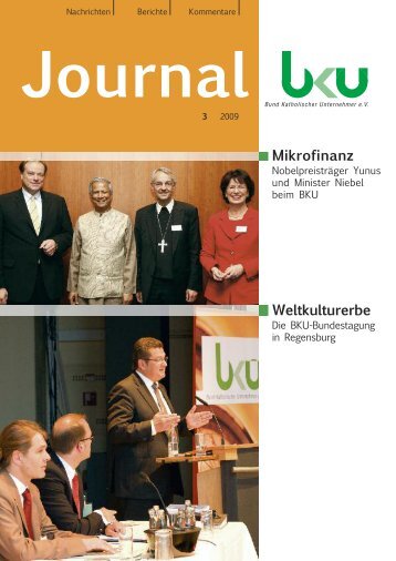 Mikrofinanz Weltkulturerbe - BKU