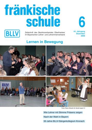 Lernen in Bewegung - Bayerischer Lehrer
