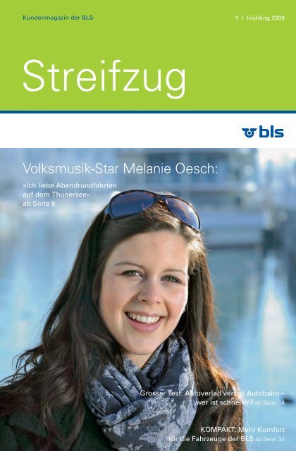 Volksmusik-Star Melanie Oesch: - BLS AG