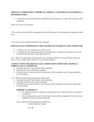 percent composition, empirical formula and molecular formula ...