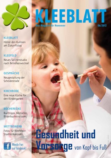 Gesundheit und - KLEEBLATT Hannover