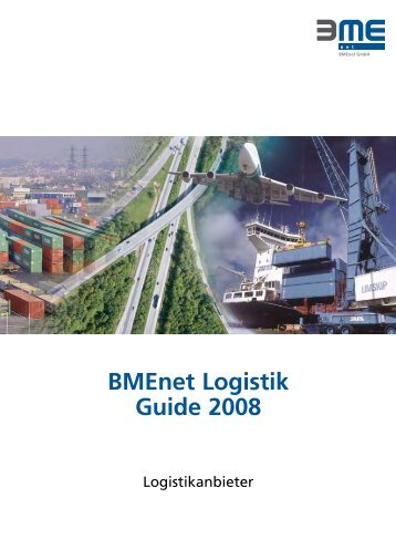 BMEnet Logistik Guide 2008